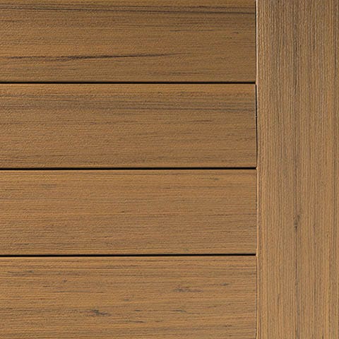 Coconut Husk Decking Swatch TimberTech Composite Prime+ Collection